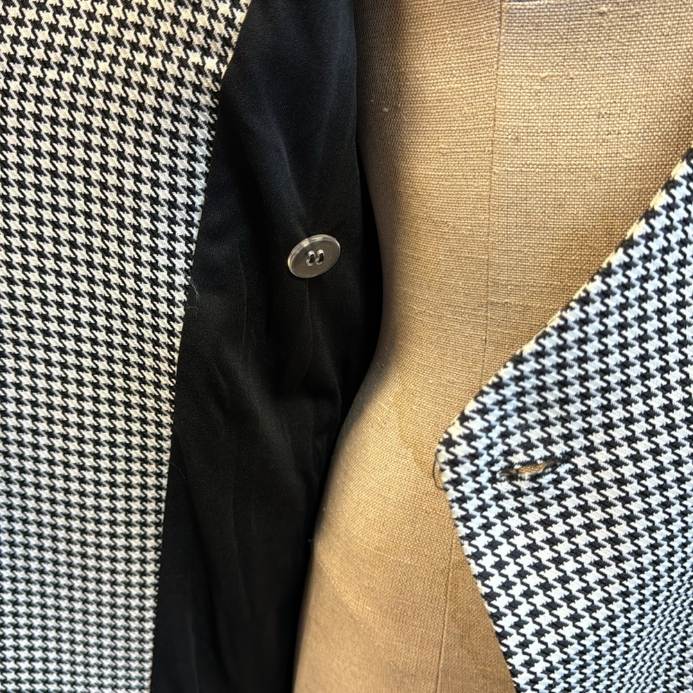 Jason Wu Houndstooth Coat Dress Size Xs - image 6